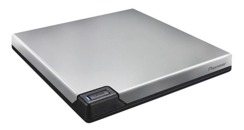Blu-Ray Pioneer BDR-XD07TS, 280 g, sudraba