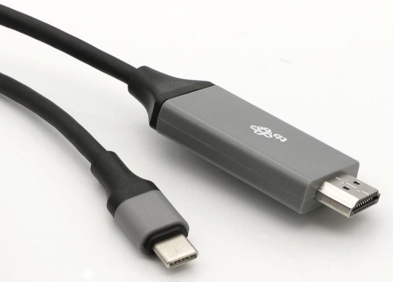 Juhe TB HDMI / USB-C HDMI male, USB C male, 2 m, must