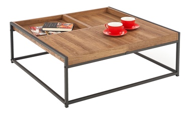 Kafijas galdiņš Halmar Fregata Golden Walnut, 840x800x300 mm