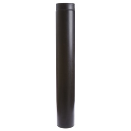 Kamina ühendustoru Wadex, must, 115 mm, 100 cm