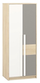 Spinta ML Meble Drop 02 Dark Grey, 80x55x199 cm