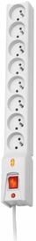 Lestar Surge Protector 8 Outlet White 1.5m