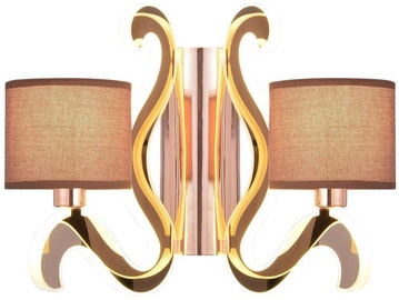 Candellux Ambrosia 2X40W E14 12.3W LED Wall Lamp Copper
