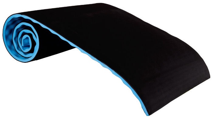 Коврик для кемпинга Spokey Squat 831302, синий/черный, 180 x 0.5 см