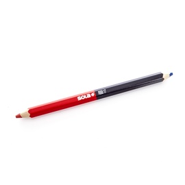 Galdnieka zīmulis Sola, 17 cm, zila/sarkana