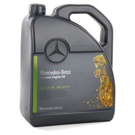 Mootoriõli Mercedes-Benz 5W - 30, sünteetiline, sõiduautole, 5 l
