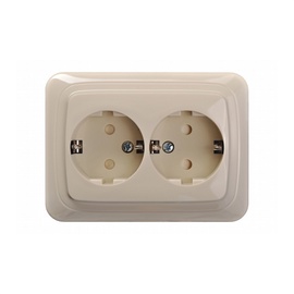 Liregus Alfa Socket IKL16-018 Beige