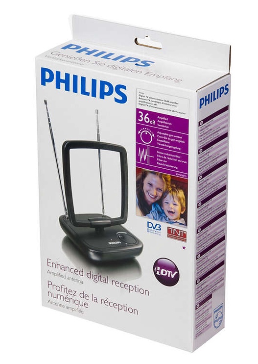 ТВ aнтенна Philips SDV 5120/12, 470 - 862 МГц, 36 дБ