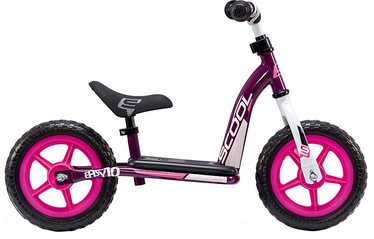 Vaikiškas dviratis Scool PedeX Easy 10 Violet Pink