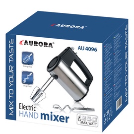 Mikser Aurora AU4096, must/roostevaba teras