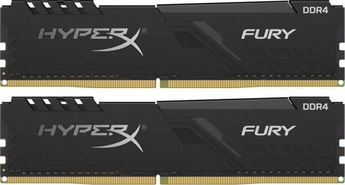 Оперативная память (RAM) Kingston HyperX Fury Black, DDR4, 8 GB, 2666 MHz