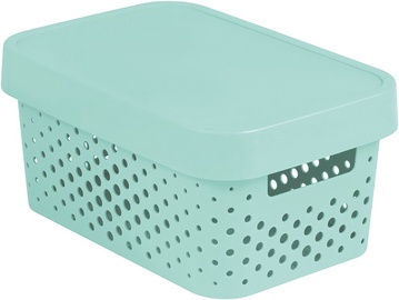 Mantu kaste Curver, gaiši zila, 270 x 190 x 120 mm