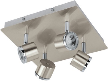 Eglo Pierino 93696 Spotlight 4x5W LED Nickel/Brown