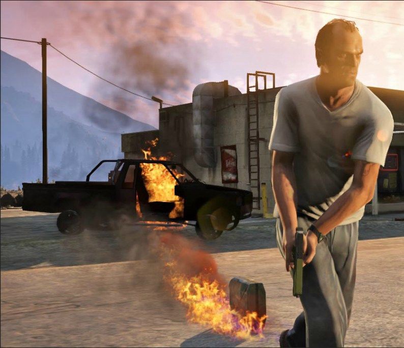 GTA 5  PS3 Gameplay 