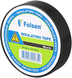 Folsen Insulating Tape 10m Black
