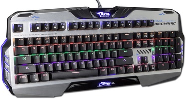 Klaviatūra E-Blue Mazer 729 EN, pelēka