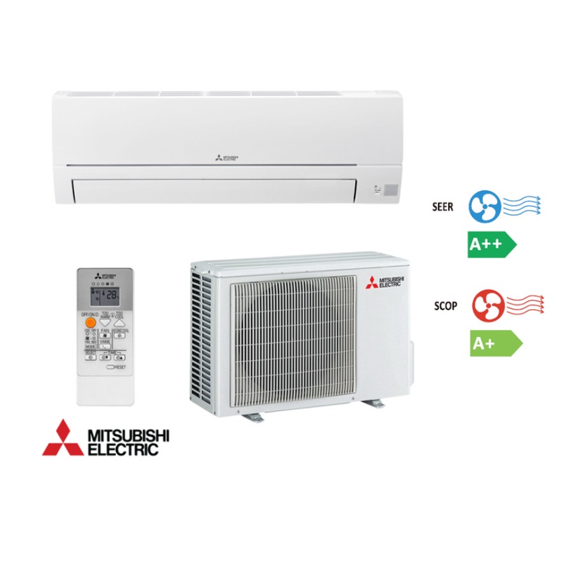 Õhukonditsioneer Mitsubishi MSZ-HR35VF/MUZ-HR35VF, 3.4 kW / 3.6 kW, 1210 W