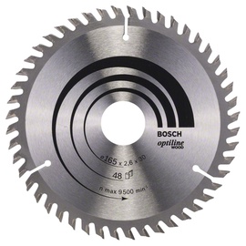 Disks ripzāģa 165x30mm Optiline Wood