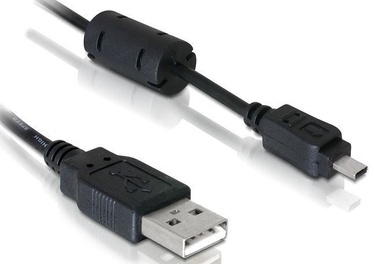 Delock Nikon Camera Cable USB / 8pin Nikon UC-E6 Black 1.83m