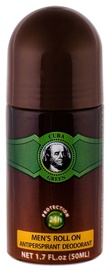 Vīriešu dezodorants Cuba Green Roll On, 50 ml