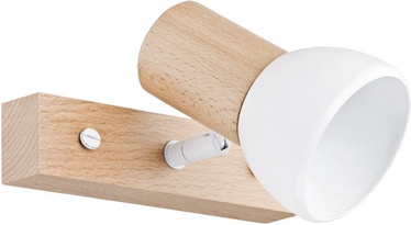 Alfa Santo 24440 Wall Lamp 60W E27 Wood/White