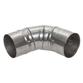 Dūmvada 90° līkums Wadex D130mm
