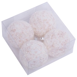 Eglutės žaisliukas Christmas Touch SY19QJHB-292 White, 3 vnt.