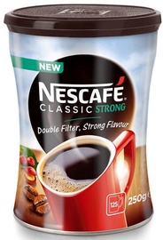 Šķīstošā kafija Nescafe Classic Strong, 0.25 kg