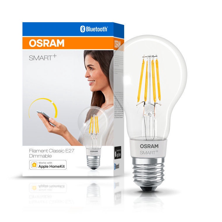 LED Lamp For Apple Homekit Osram Smart + Filament Classic e27 5.5w Dimmable