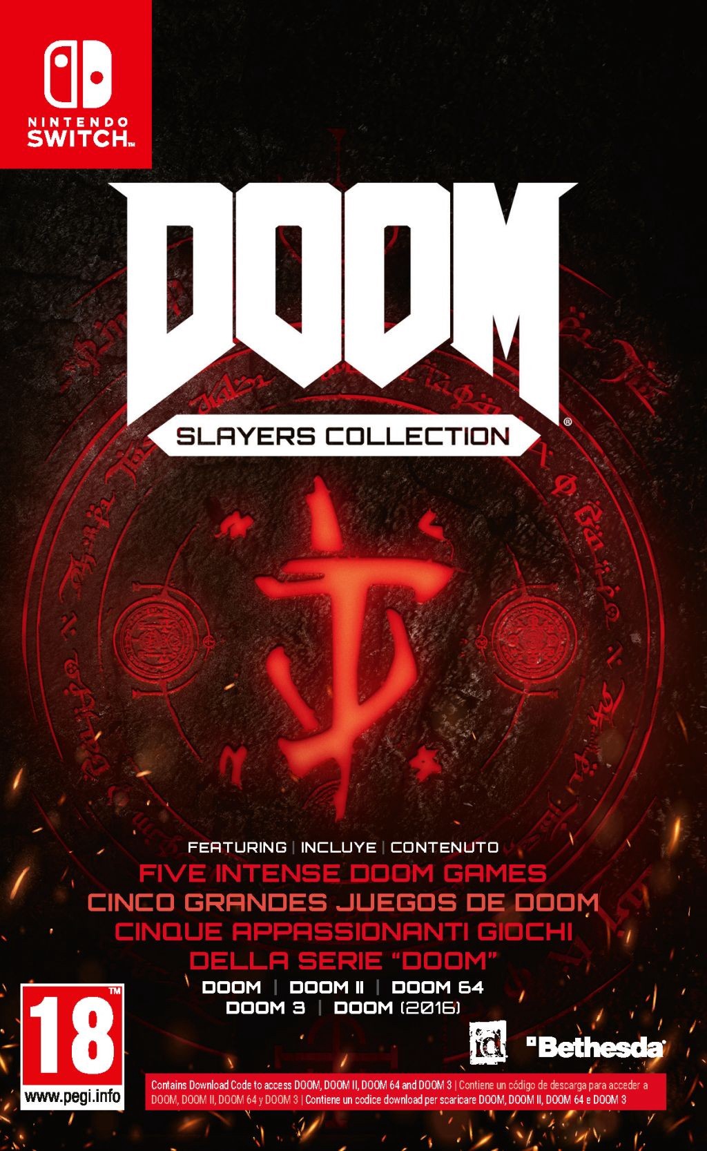 Игра Nintendo Switch Bethesda Softworks DOOM Slayers Collection - 1a.lt