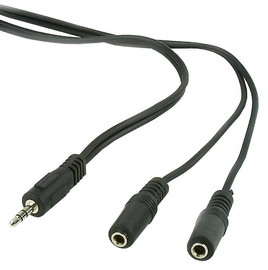 Gembird 3.5mm Audio Splitter Cable 5m Black