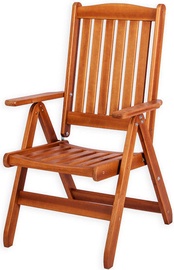 Садовый стул Folkland Timber Bavaria, коричневый, 61 см x 60 см x 106 см