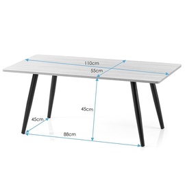 Homede Pyxe Coffee Table Walnut