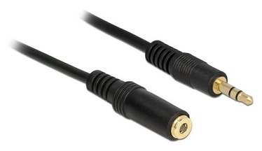 Delock Cable 3.5mm / 3.5mm Black 1m