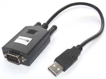 Adapter Sandberg Adapter USB / Serial Link RS 232 Black