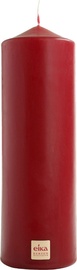 Eika Pillar Candle 21x7cm Bordo