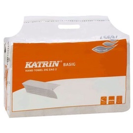 Katrin Basic ZZ Fold Hand Towel 150 Sheets 21pcs White