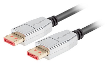 Lanberg CA-DPDP-20CU-0010-BK DisplayPort Cable Black