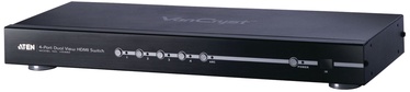 Aten 4 x 2-Port HDMI Switch Black