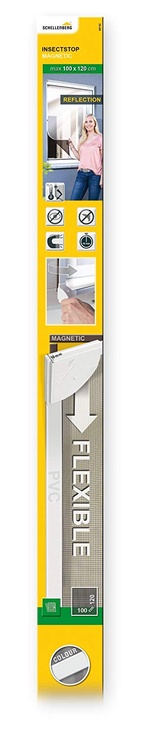 Москитная сетка Schellenberg Insectstop Magnetic 50742, белый, 100 см x 120 см