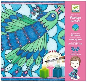 Djeco Silk Painting Peacock DJ09850