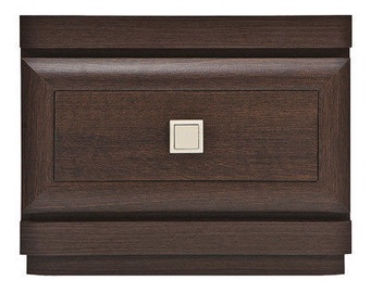 Black Red White Oregon Nightstand KOM1S Canterbury Oak