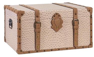 Home4you Chest Oskar 68x40x35cm Beige