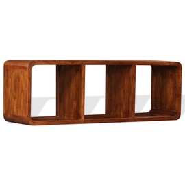 TV-laud VLX Solid Wood with Sheesham Finish, pruun, 1200 mm x 300 mm x 400 mm