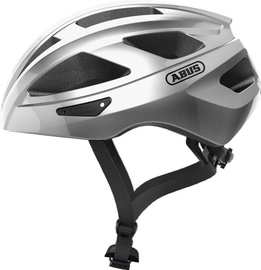 Abus Macator Silver L 58-62cm
