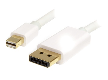 Juhe StarTech DisplayPort MDP2DPMM2MW, valge, 2 m