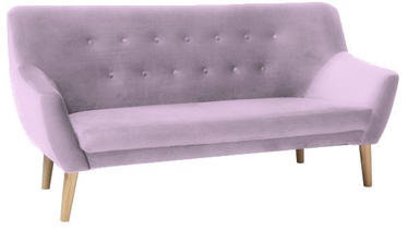 Signal Meble Nordic Sofa 3 Velvet Bluvel 91 Pink