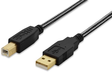Ednet Cable USB to USB Black 1.8m