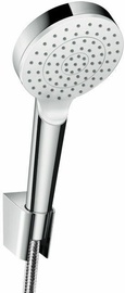 Dušas galviņa Hansgrohe Crometta 1Jet Porter, balta/hroma, 100 mm