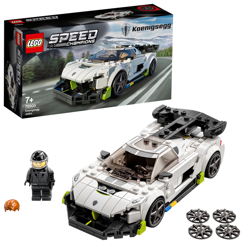 Konstruktors LEGO® Speed Champions Koenigsegg Jesko 76900, 280 gab.